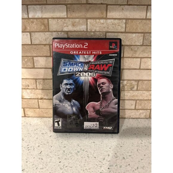 Sony‎ Playstation 2 - Smackdown vs Raw WWE 2006 - Picture 1 of 3